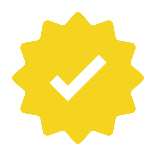 Yellow Verified Badge